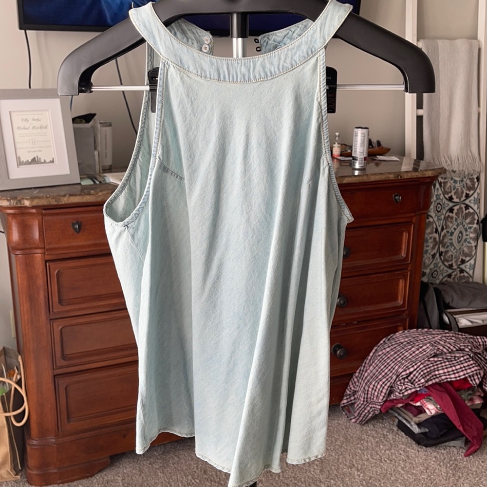 Denim tank top